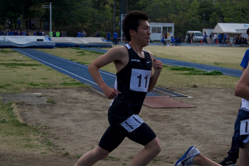2019-04-21 日体大記録会 5000m　20組 00:14:17.54